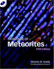 Cover of: Catalogue of meteorites: with special reference to those represented in the collection of the Natural History Museum, London.