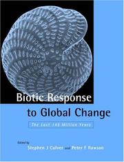 Cover of: Biotic response to global change | 