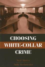 Cover of: Choosing white-collar crime
