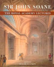 Sir John Soane by David Watkin
