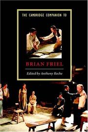 Cover of: The Cambridge Companion to Brian Friel (Cambridge Companions to Literature)