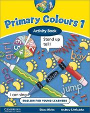 Cover of: Primary Colours 1 Activity book (Primary Colours)