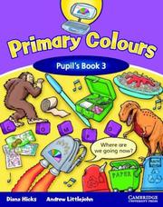 Cover of: Primary Colours 3 Pupil's Book (Primary Colours)