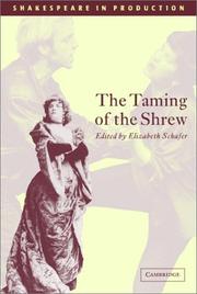 Cover of: The Taming of the Shrew (Shakespeare in Production) by William Shakespeare