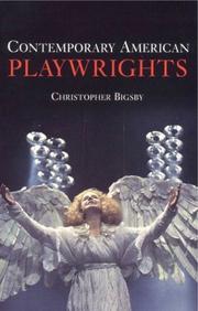 Cover of: Contemporary American playwrights