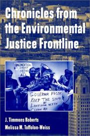 Cover of: Chronicles from the Environmental Justice Frontline