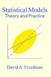 Cover of: Statistical Models: Theory and Practice