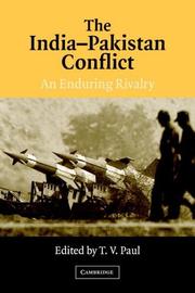 Cover of: The India-Pakistan Conflict: An Enduring Rivalry