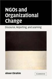 Cover of: NGOs and organizational change | Alnoor Ebrahim