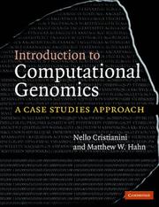 Introduction to computational genomics by Nello Cristianini, Matthew W. Hahn