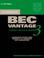 Cover of: Cambridge BEC Vantage 3 Student's Book with Answers (BEC Practice Tests)