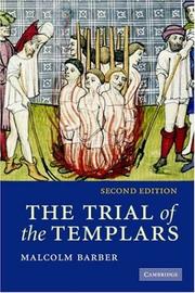 Cover of: The Trial of the Templars by Malcolm Barber
