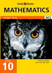 Cover of: Study and Master Mathematics Grade 10 Learner's Book
