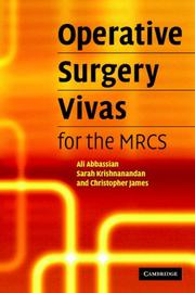 Cover of: Operative Surgery Vivas for the MRCS