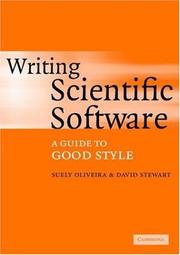 Cover of: Writing Scientific Software: A Guide to Good Style