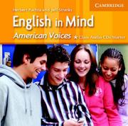 Cover of: English in Mind Starter Class Audio CDs American Voices Edition