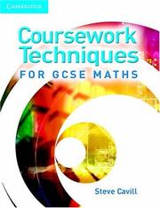 Cover of: Coursework Techniques for GCSE Maths