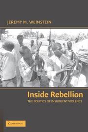 Cover of: Inside Rebellion by Jeremy M. Weinstein