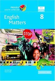Cover of: English Matters Grade 8 Learner's Pack
