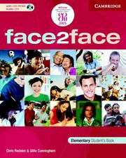 Cover of: face2face Elementary Student's Book with CD-ROM/Audio CD and Workbook Pack