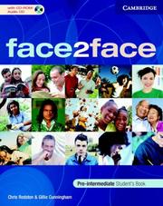 Cover of: face2face Pre-Intermediate Student's Book with CD-ROM/Audio CD and Workbook Pack