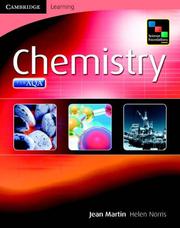 Cover of: Science Foundations: Chemistry Class Book (Science Foundations Third Edition)