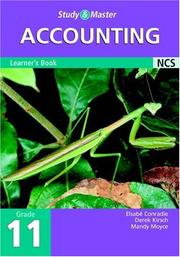 Cover of: Study & Master Accounting Grade 11 Learner's Book