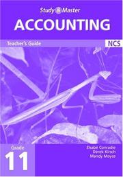 Cover of: Study & Master Accounting Grade 11 Teacher's Guide