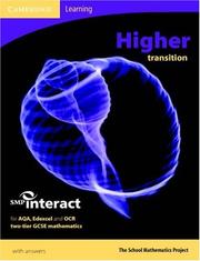 Cover of: SMP GCSE Interact 2-tier Higher Transition Pupil's Book (SMP Interact 2-tier GCSE)