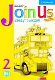 Cover of: Join Us for English 2 Activity Book Polish ediiton | Gunter Gerngross