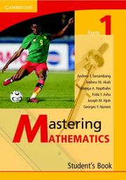 Cover of: Mastering Mathematics Form 1 Student's Book