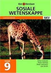 Cover of: Study and Master Social Sciences Grade 9 Learner's Book Afrikaans Translation by Erika Coetzee, Peter Holmes, Lee Smith, Peter Johnston