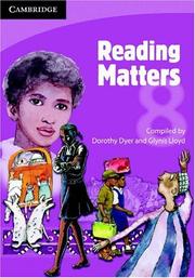 Cover of: Reading Matters Grade 8 by Dorothy Dyer, Glynis Lloyd