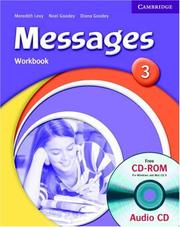 Cover of: Messages 3 Workbook with Audio CD/CD-ROM (Messages)