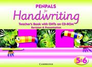 Cover of: Penpals for Handwriting Years 5 and 6 Teacher's Book with OHTs on CD-ROM by Gill Budgell, Kate Ruttle