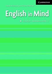 Cover of: English in Mind 2 Teacher's Resource Pack (English in Mind)