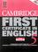 Cover of: Cambridge First Certificate in English 5 Self-Study Pack