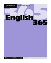 Cover of: English365 2 Teacher's Guide (Cambridge Professional English)