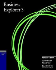 Cover of: Business Explorer 3 Teacher's Book