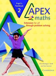 Cover of: Apex Maths 2 Pupil's Textbook: Extension for all through Problem Solving (Apex Maths)