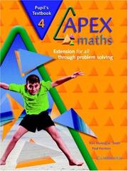Cover of: Apex Maths 4 Pupil
