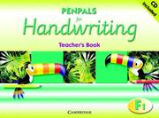 Cover of: Penpals for Handwriting Foundation 1 Teacher's Book and audio CD (Penpals for Handwriting) by Gill Budgell, Kate Ruttle