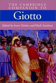 Cover of: The Cambridge companion to Giotto by edited by Anne Derbes, Mark Sandona.