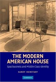 Cover of: The modern American house: spaciousness and middle class identity