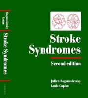 Cover of: Stroke Syndromes by 