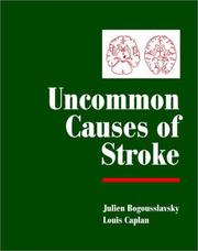 Cover of: Uncommon Causes of Stroke by 