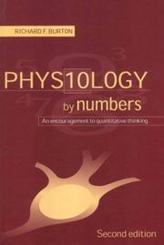 Cover of: Physiology by Numbers: An Encouragement to Quantitative Thinking