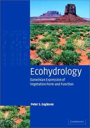 Cover of: Ecohydrology by Peter S. Eagleson