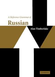 Cover of: A reference grammar of Russian by Alan Timberlake