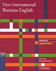 Cover of: New International Business English Updated Edition Workbook by Leo Jones, Richard Alexander